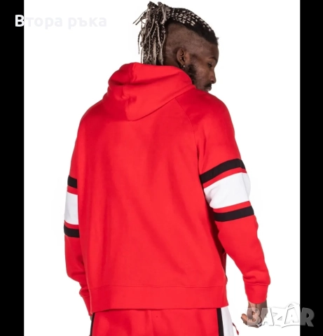 Nike air fleece горнище мъжка оригинален , снимка 11 - Спортни дрехи, екипи - 52827114
