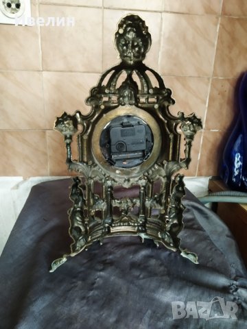 бароков настолен часовник, снимка 7 - Антикварни и старинни предмети - 30105846