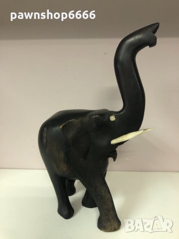 Дърворезба слонче от абаносово дърво, снимка 3 - Други ценни предмети - 35467419