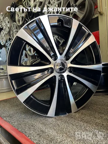 18 Цола Демо Оригинални Джанти Mercedes E Klass W212 W213 S Klass 221 222, снимка 5 - Гуми и джанти - 49584522