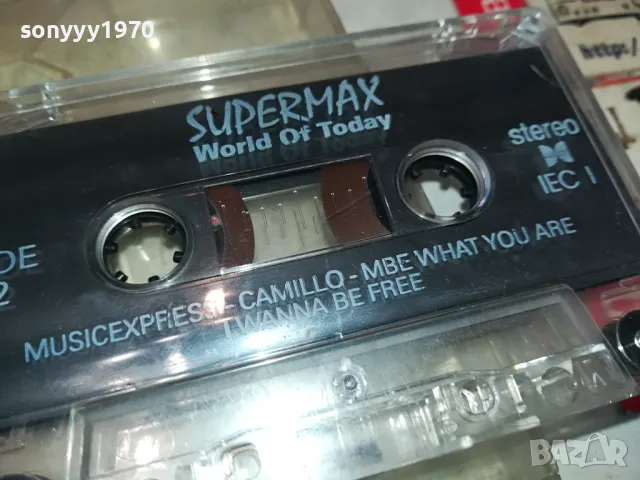 SUPERMAX-ORIGINAL TAPE 0604251232, снимка 2 - Аудио касети - 49780342