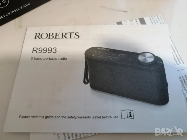 Радиоприемник ROBERTS R9993, снимка 9 - Радиокасетофони, транзистори - 51025717
