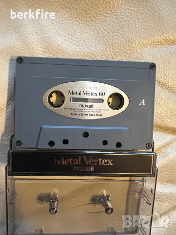 Maxell Metal Vertex 60, снимка 3 - Аудио касети - 48047145
