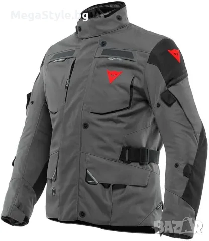 DAINESE Splugen 3L D-Dry текстилно мотоциклетно яке, антрацит/черно, 56