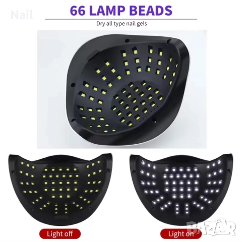 Led lam X11 лампа за маникюр , снимка 7 - Продукти за маникюр - 51844324