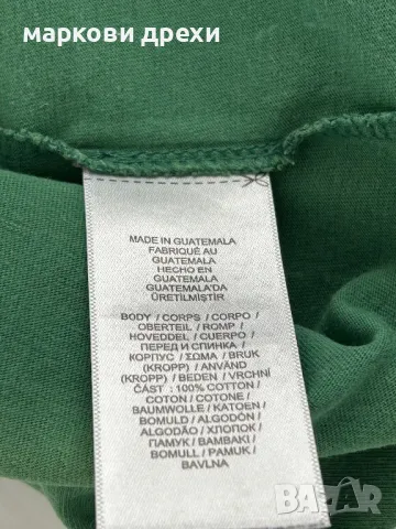 Polo Ralph Lauren bear player print t-shirt in green М, снимка 8 - Тениски - 50152713
