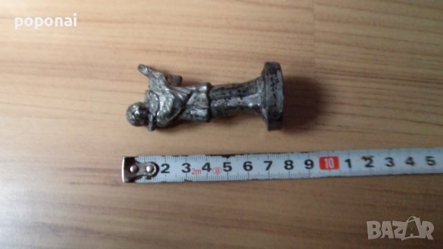 Метална статуетка, снимка 4 - Антикварни и старинни предмети - 38605416