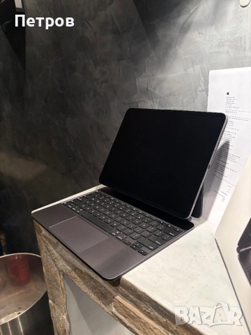 Ipad Pro M4 13” Cellular + Magic Keyboard + гаранция, снимка 3 - Таблети - 53958700