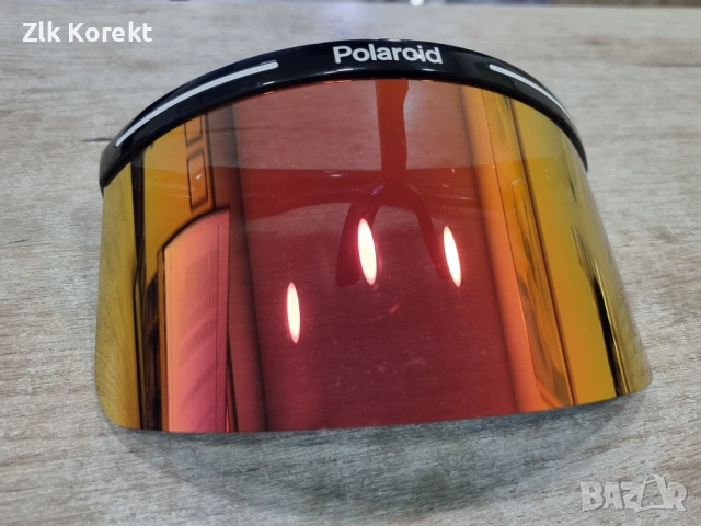 Слънчеви очила тип Визьор Polaroid, снимка 4 - Слънчеви и диоптрични очила - 54137371