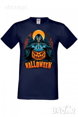 Мъжка тениска Halloween 03,Halloween,Хелоуин,Празник,Забавление,Изненада,Обичаи,, снимка 6 - Тениски - 38134504