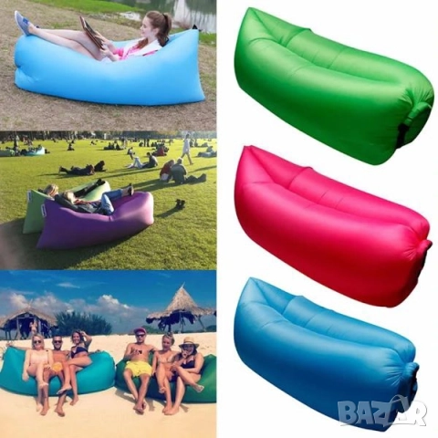 Самонадуващо се легло подходящо за планина и море
