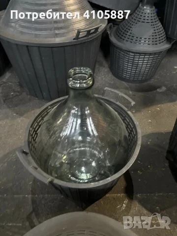 Стъклени дамаджани за вино и ракия - 5 литра, 10 литра, 15 литра, 20 литра, 25 литра, 34 литра и 54 , снимка 4 - Казани за ракия - 50845917