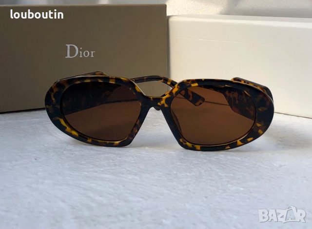 Dior дамски слънчеви 2 цвята черни кафяви, снимка 9 - Слънчеви и диоптрични очила - 40539077