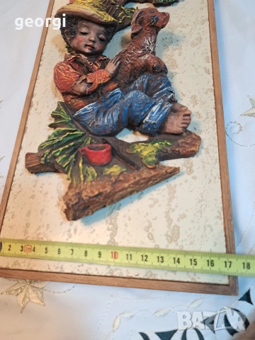 3D пано за стена "Момче с куче" 31/4, снимка 8 - Декорация за дома - 53056965