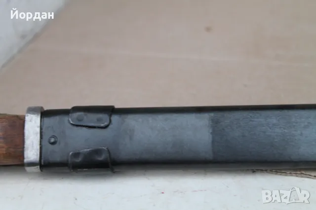 Окопен нож от преработен ''АК 47'', снимка 3 - Ножове - 48681288