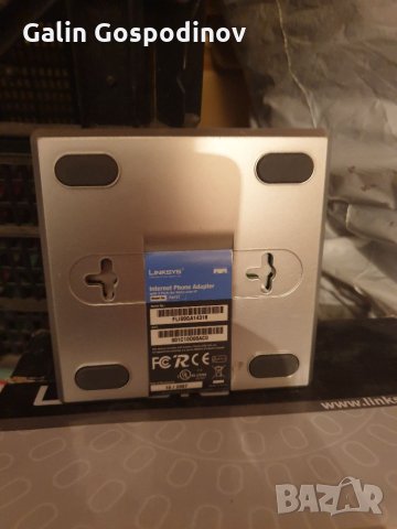 Voip адаптер Linksys PAP2 за интернет разговори, снимка 3 - Мрежови адаптери - 35367985