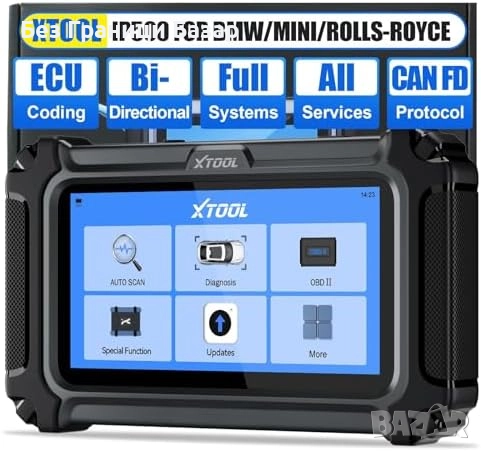 Нов Диагностичен инструмент BMW/MINI/RR с активни тестове и Wi-Fi за кола