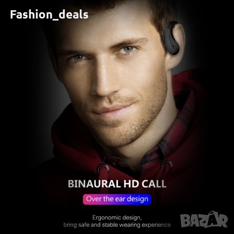 Нови безжични спортни слушалки IPX5 водоустойчиви с кутия за задеждане , снимка 7 - Калъфи, кейсове - 33773745