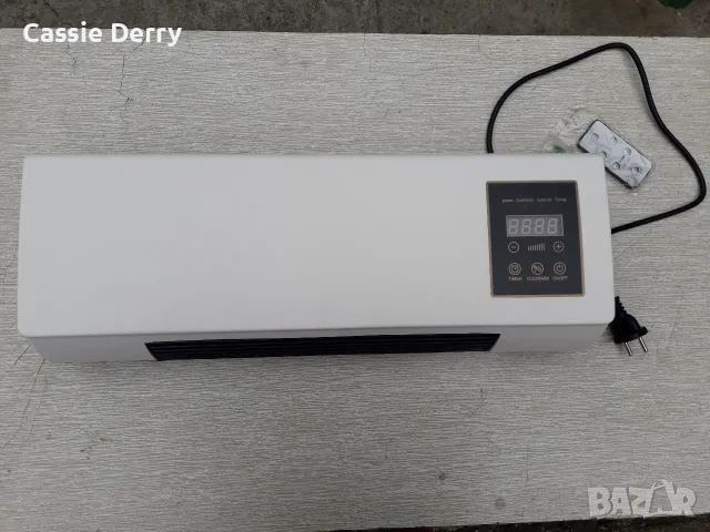 Нова стенна печка / стенен конвектор ElectroMax LX-333, 1800W (с режими за отопление и вентилация)