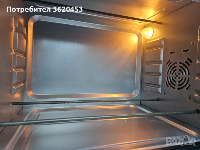 електрическа фурна с конвекция Girmi FE42. , снимка 5 - Печки, фурни - 53196310