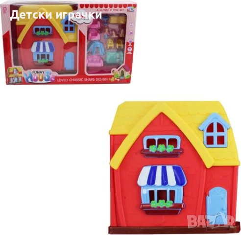 Къща за кукли с аксесоари, куклена къща за игра