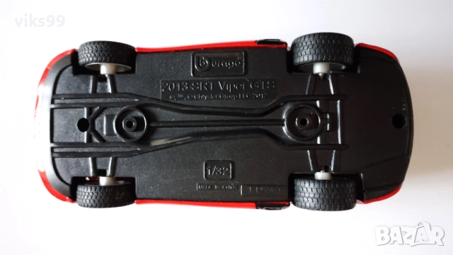 Bburago 2013 SRT Dodge Viper GTS и Porsche Taycan, снимка 8 - Колекции - 54332435