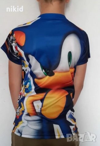 модел 1  : Соник Sonic детска тениска  шорти , снимка 3 - Детски тениски и потници - 30542221