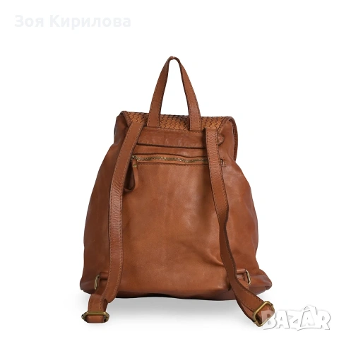 Раница от естествена кожа , снимка 7 - Раници - 54303755