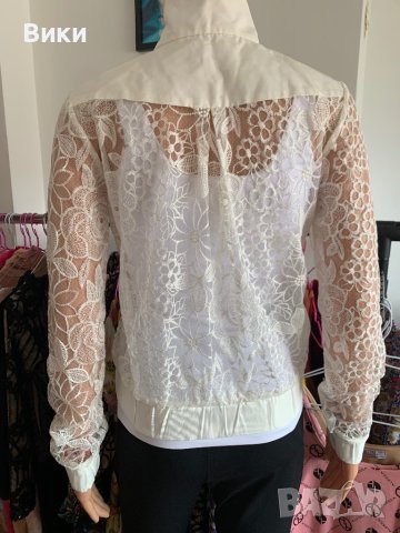 Alessa Алеса бяло яке от дантела, снимка 10 - Якета - 40816707