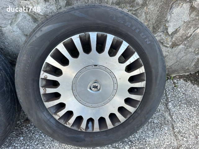 4бр. ОЕМ алуминиеви джанти 16" 5х98 Speedline - Lancia, Fiat, снимка 5 - Гуми и джанти - 54128093