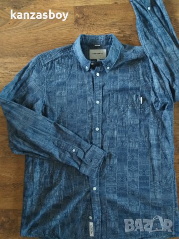 carhartt dustin shirt - страхотна мъжка риза КАТО НОВА, снимка 8 - Ризи - 38674144