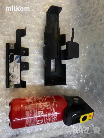 Немски комплект пожарогасител Gloria със стойка и кутия за мерцедес бенц и други марки и модели, снимка 4 - Части - 40626282
