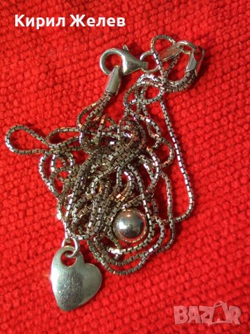 STEFANI ST. JACQUES Италианско МАРКОВО БУТИКОВО ФЕШЪН АРТ КОЛИЕ СРЕБРО 925 ЧАСТ от КОМПЛЕКТ 37458, снимка 18 - Колиета, медальони, синджири - 40576068