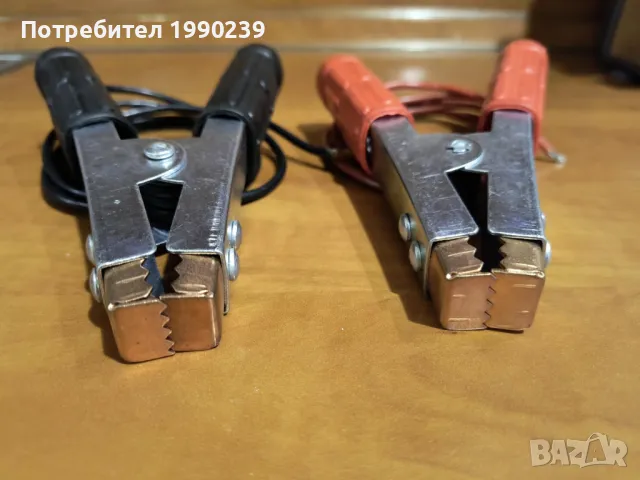 щипки за подаване на ток – 2 броя, дължина 16 см., снимка 5 - Аксесоари и консумативи - 50423248