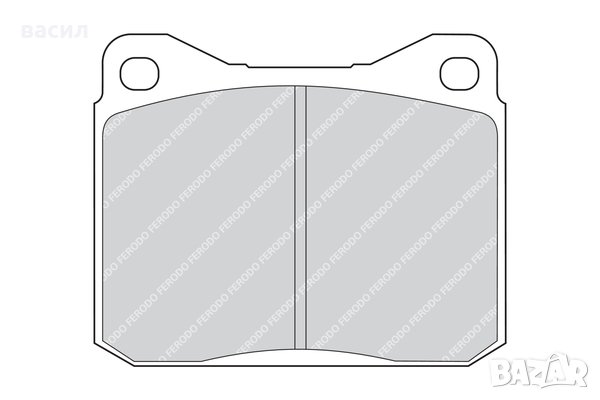 НАКЛАДКИ ДИСКОВИ VW Transporter/VW  LT-28-35-40  WVA 20280  -FDB129, снимка 2 - Части - 40183251