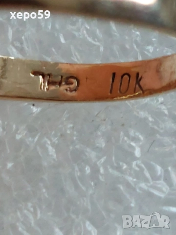 Лот Златни пръстени с диаманти злато м/у 9 и 18 карата, снимка 15 - Пръстени - 52227563