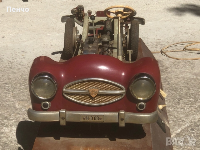 ретро автомобил /учебен демонстрационен модел/ - 1963г. - GERMANY, снимка 2 - Антикварни и старинни предмети - 51603045