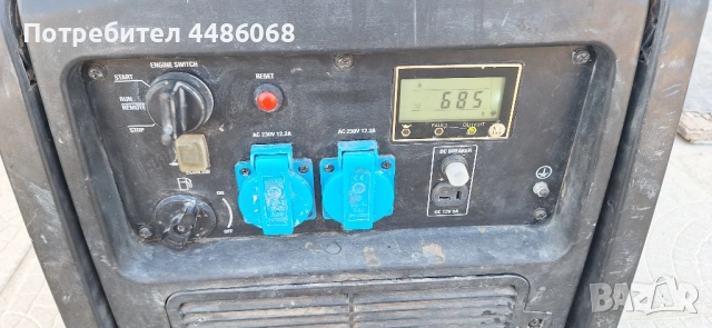 инвенторен генератор монофазен hyundai HY3200SEI, снимка 5 - Генератори - 51543552