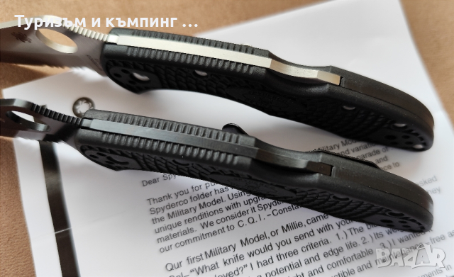Spyderco Delica 4 / 2 цвята/, снимка 7 - Ножове - 44715625