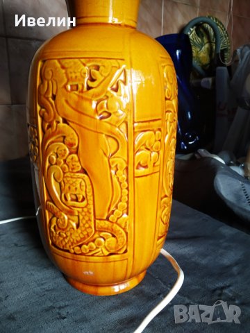 стара настолна лампа , снимка 5 - Настолни лампи - 30977745