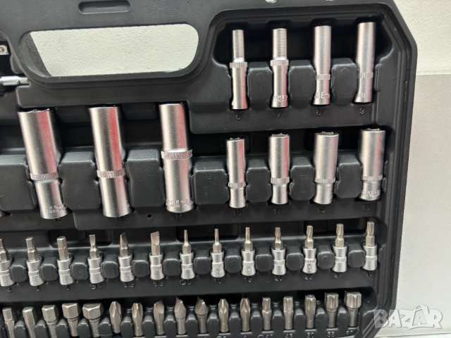 НОВ! Професионален комплект/Гедоре TOOLS 108 Части, снимка 7 - Гедорета - 52802780