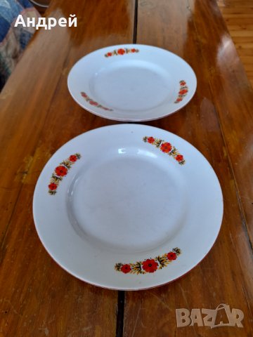 Стара порцеланова чиния,чинии #4, снимка 5 - Антикварни и старинни предмети - 33743386