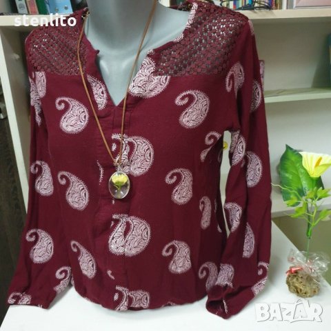 Дамска блуза размер S, снимка 2 - Блузи с дълъг ръкав и пуловери - 31533598