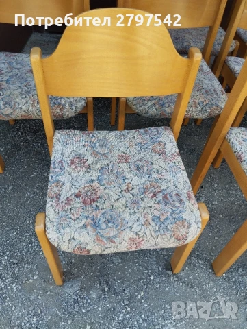Дървени столове А117 , снимка 2 - Столове - 50837953