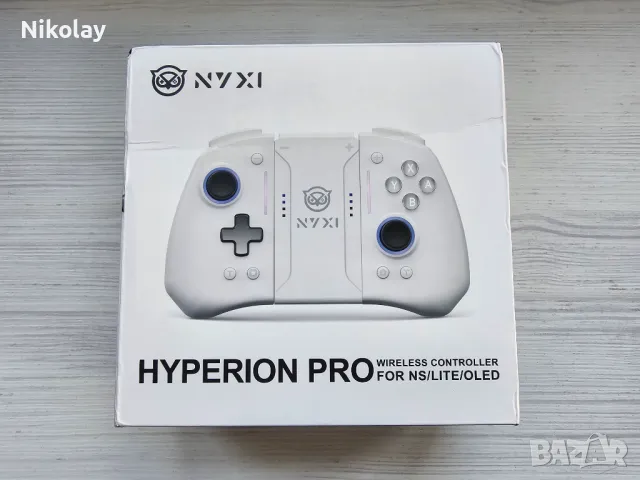 Nintendo Switch КОНТРОЛЕРИ - NYXI Hyperion Pro & NYXI Wizard, снимка 3 - Аксесоари - 49442057