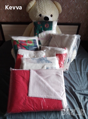 Шерпа одеяло с еко вълна 1, снимка 3 - Олекотени завивки и одеяла - 52676200