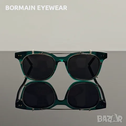 Слънчеви очила BORMAIN TITAN Clip-On нови, поляризирани UV400, снимка 15 - Слънчеви и диоптрични очила - 56208766