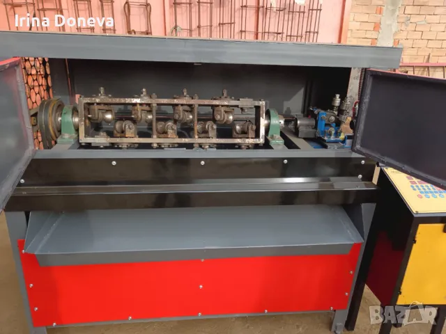 Рециклирана машина за изправяне на арматурно желязо, снимка 4 - Друго търговско оборудване - 50377562