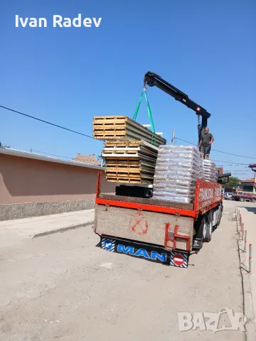 Транспорт камион с кран, снимка 4 - Товарни превози - 56473643