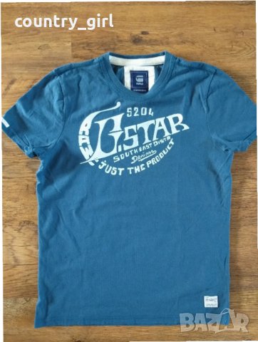 G-Star Fletcher RT - страхотна мъжка тениска, снимка 3 - Тениски - 29728911
